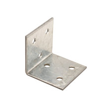 Vinkelbeslag Varmförzinkat 40 x 40 x 40 x 2 mm Heco